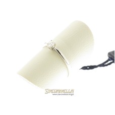 BLISS anello solitario 18kt oro bianco e diamante ct.0,10 referenza 20033837